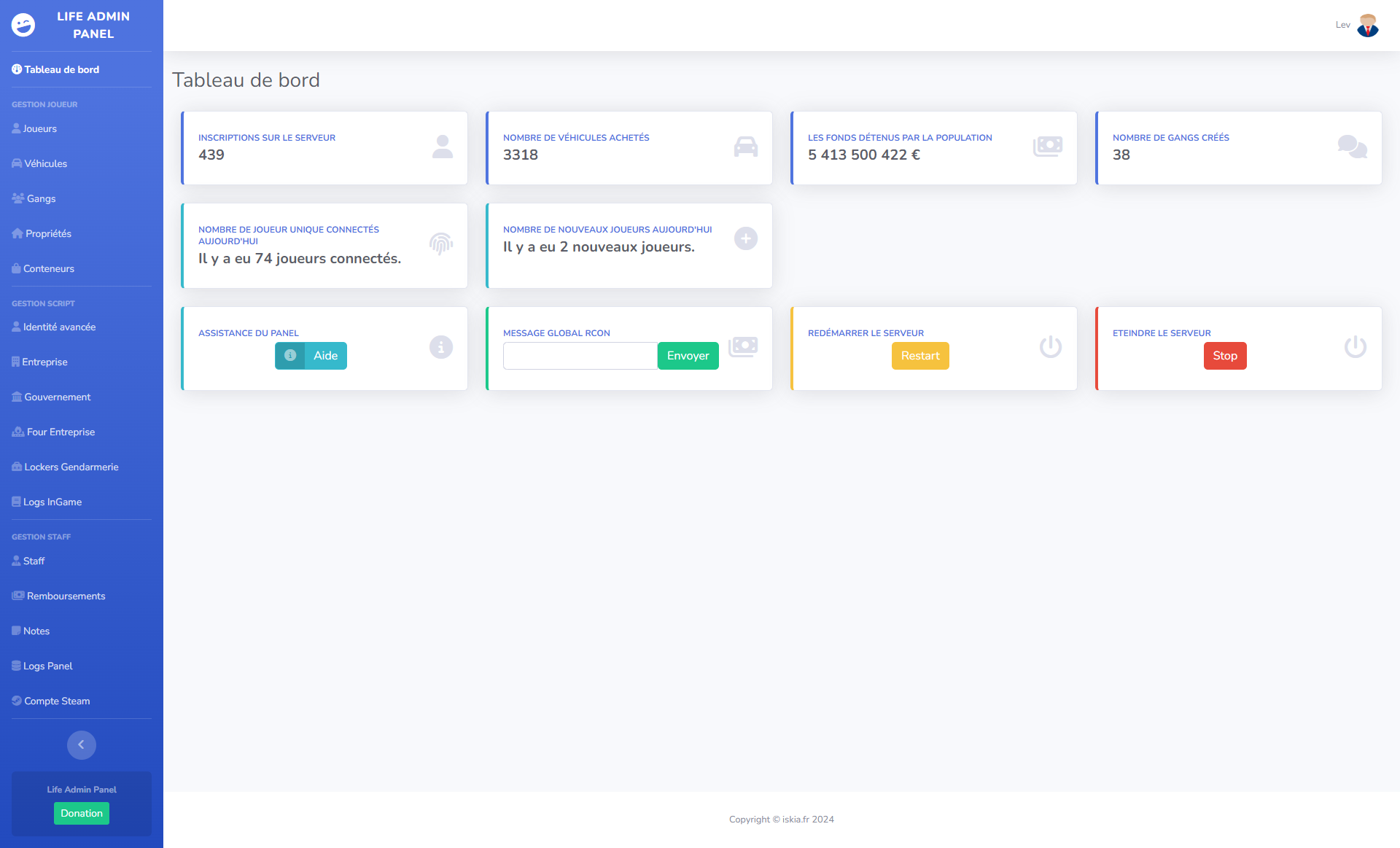 Dashboard